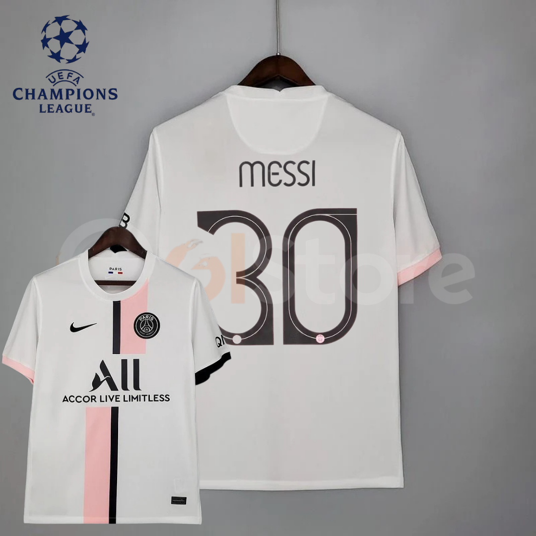 PSG 2021–2022 Retro Away Jersey – Messi #30