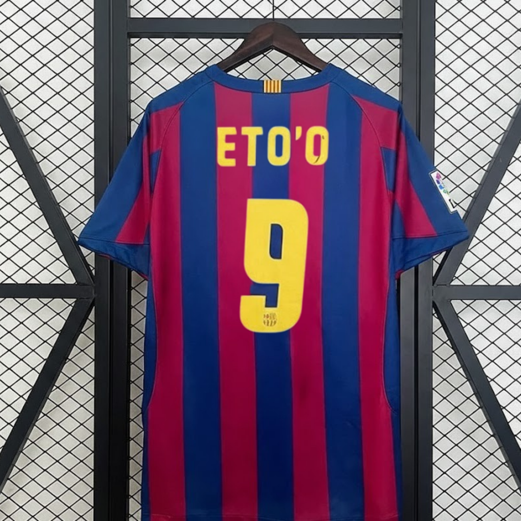FC Barcelona 2005-06 Retro Home Jersey | #9 Samuel Eto'o | La Liga