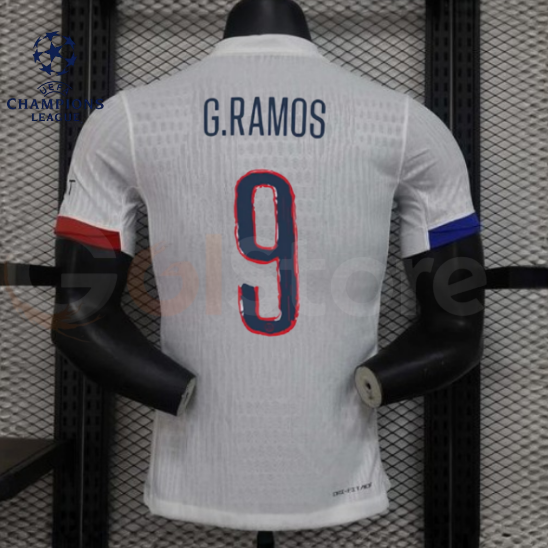 PSG 2024–2025 Away Player Version Jersey – G. Ramos #9