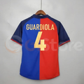 FC Barcelona 1999 Centenary Retro Home Jersey | #4 Pep Guardiola | La Liga & UCL