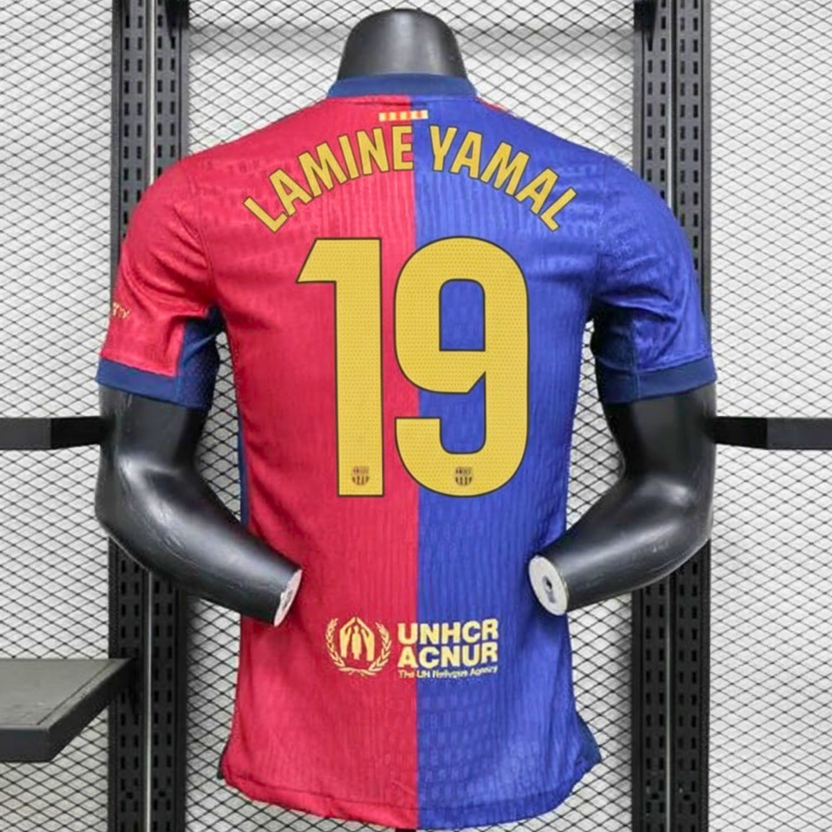 FC Barcelona 2024-25 Home Professional Jersey | #19 Lamine Yamal | La Liga