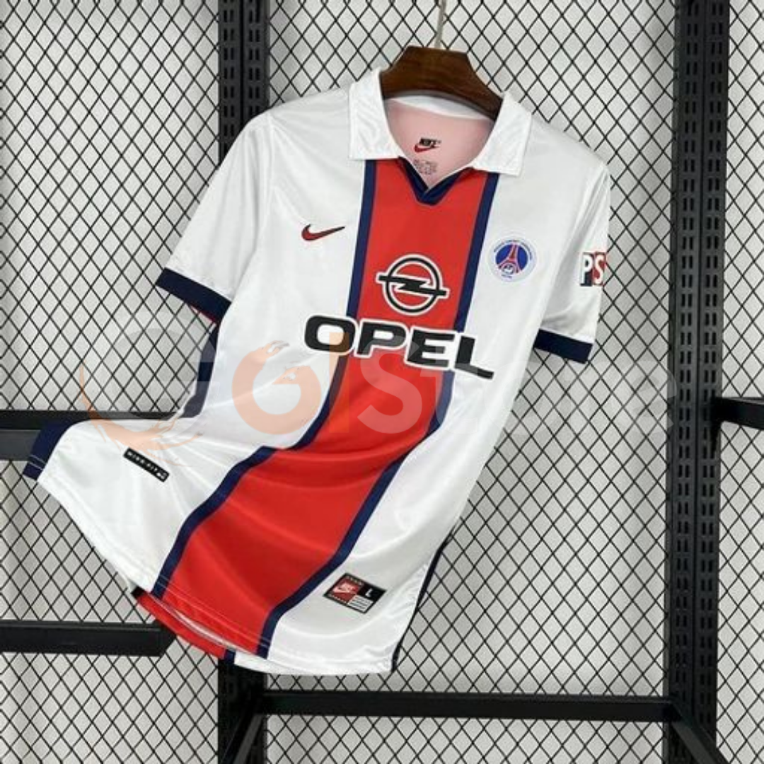 Paris Saint-Germain 1998-1999 Retro Away Short Sleeve Jersey #5 Medny Personalized Rare Collector