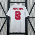 Sevilla FC 1987-1990 Retro Home Short Sleeve Jersey #8 Almeyda Personalized La Liga Patch