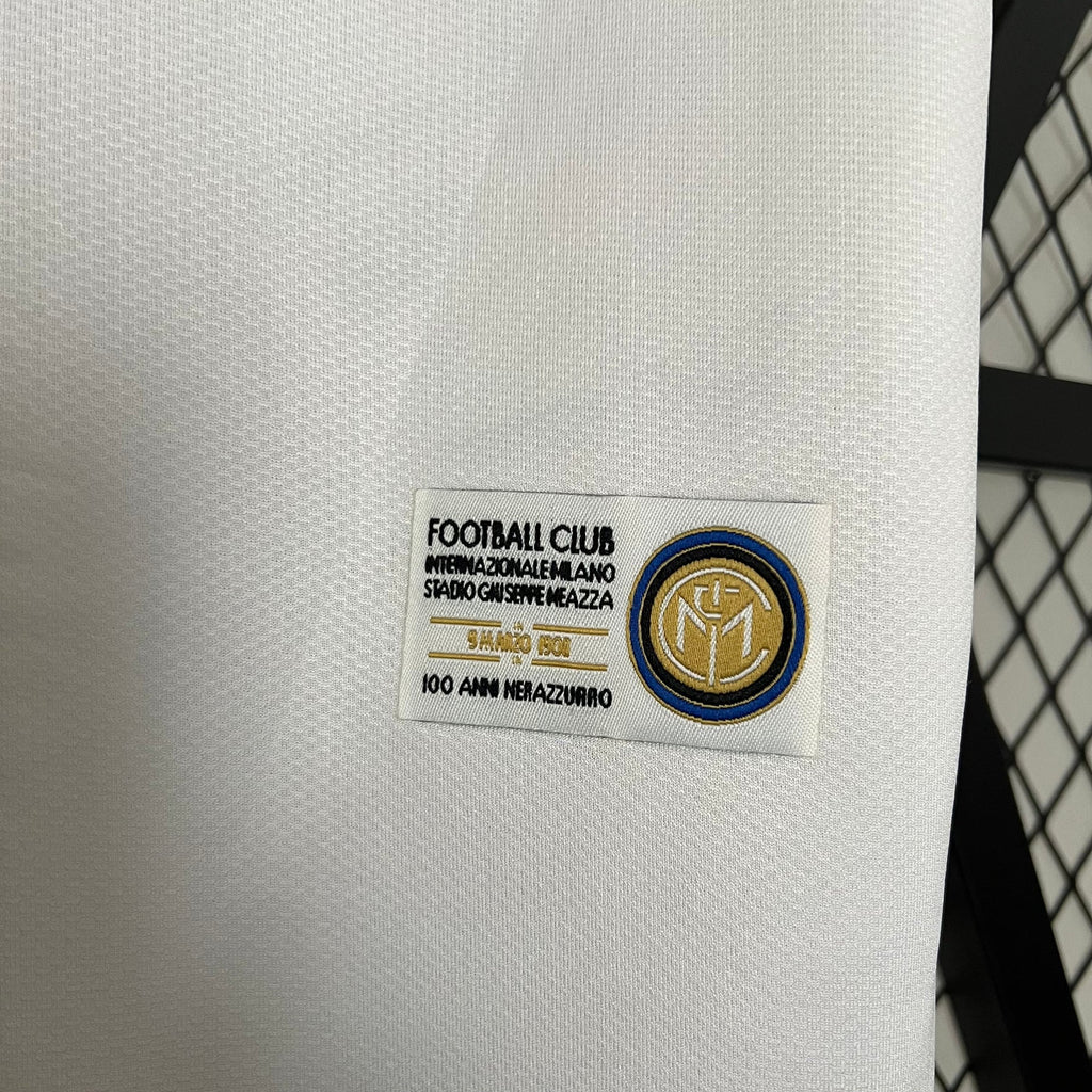 Inter Milan 2007-2008 Retro Third Away Short Sleeve Jersey #8 Ibrahimovic Serie A UCL Patch Personalized Rare