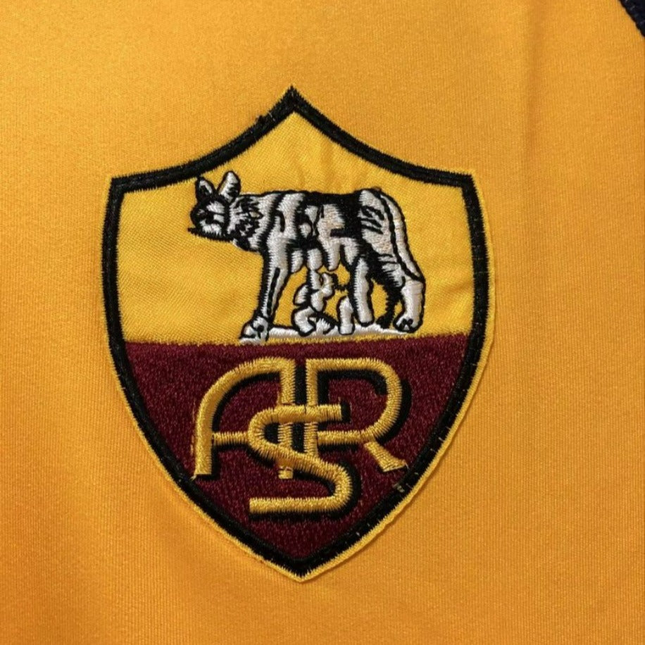 AS Roma 2000/01 Retro Home No.10 Totti Jersey – Serie A Champion Classic Short Sleeve Football Shirt S–2XL
