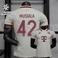 Bayern Munich 2024 2025 Away UEFA Champions League Jersey Musiala 42 Professional Football Shirt