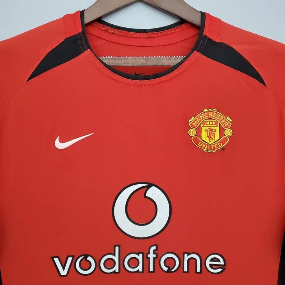 Manchester United 2002/04 Retro Home No.10 Van Nistelrooy Long Sleeve Jersey – Classic Football Shirt S–2XL