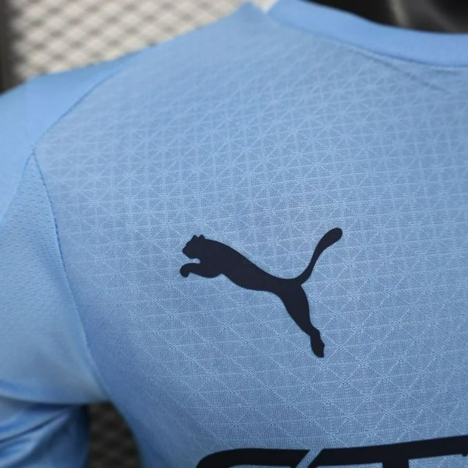 Manchester City 2025/26 Home Jersey #9 Haaland – UCL & FIFA Club World Cup Edition Custom Football Shirt S-2XL