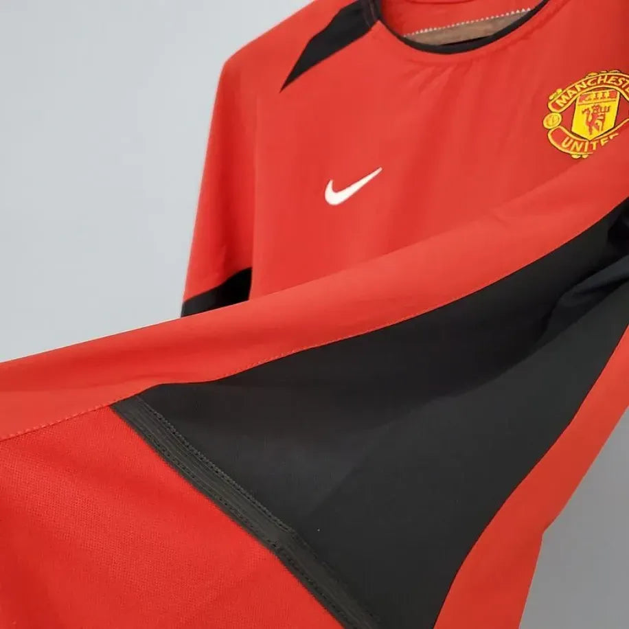 Manchester United 2002/04 Retro Home No.10 Van Nistelrooy Long Sleeve Jersey – Classic Football Shirt S–2XL