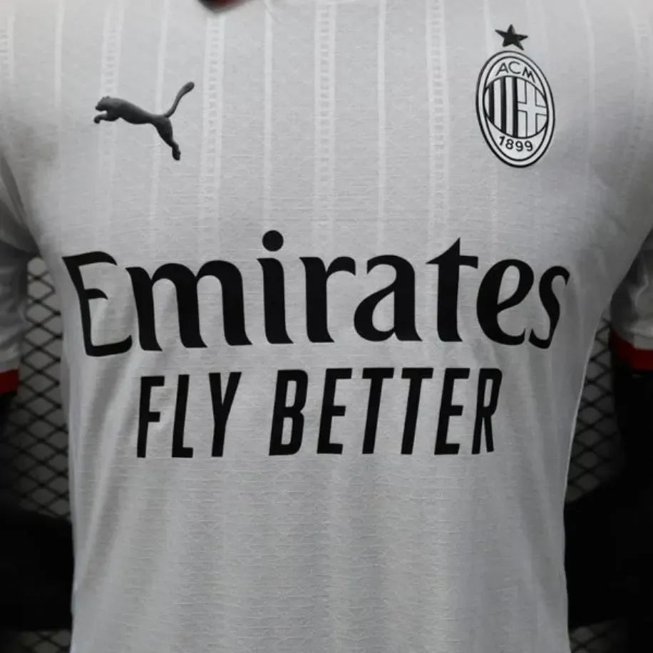 AC Milan 2024-2025 Away Soccer Jersey - Pulisic #11 Short Sleeve Football Shirt (Customizable Name & Number + FREE SHIPPING)
