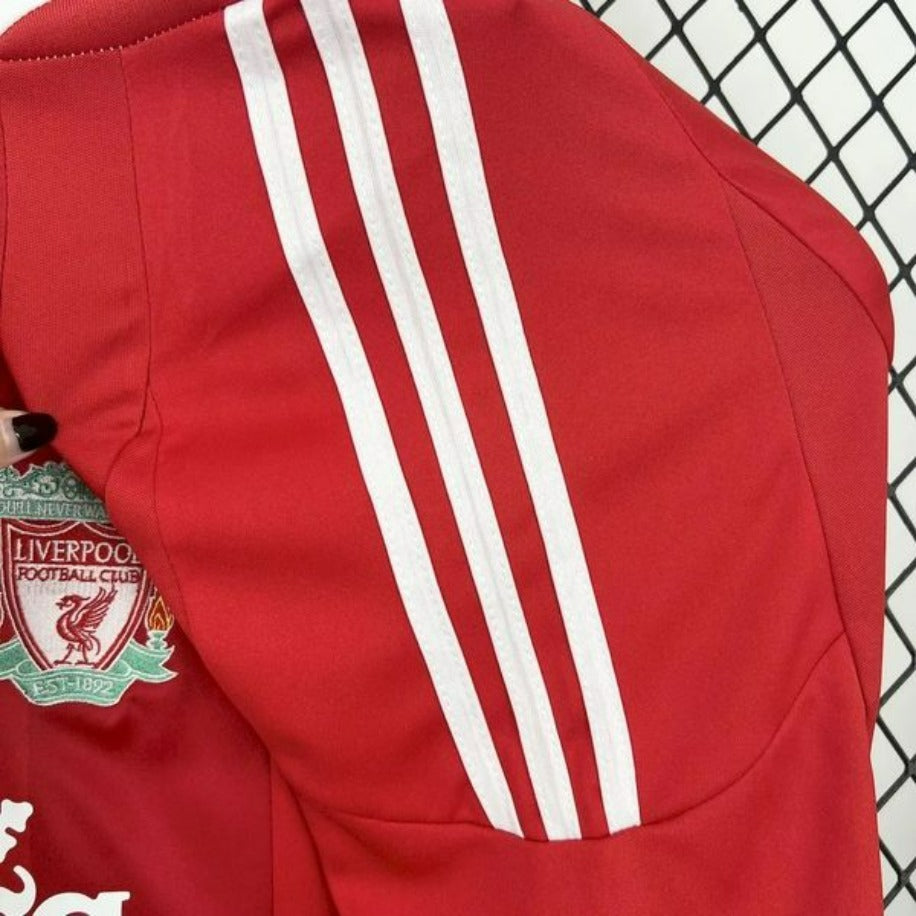 Liverpool 2008-2009 Retro Home Jersey #19 Ryan Babel – Classic Football Shirt Short Sleeve S-2XL