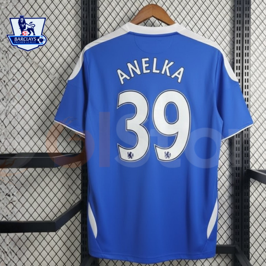 Chelsea FC 2011-2012 Retro Home Jersey #39 Nicolas Anelka – UEFA Champions League Classic Football Shirt S-2XL