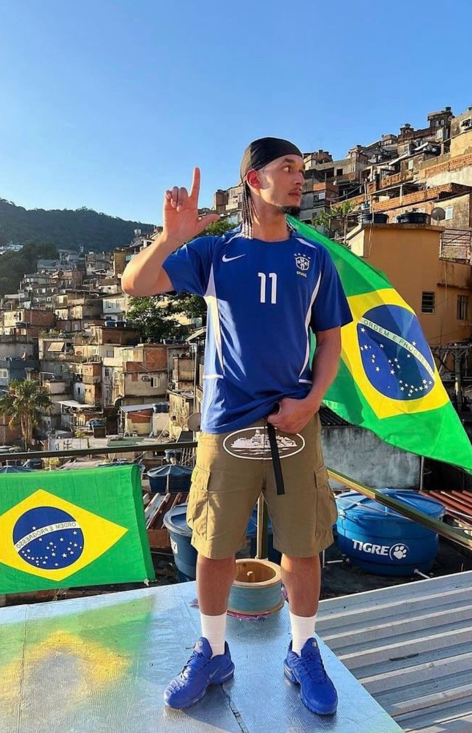 Brazil 2002 Retro Away Jersey