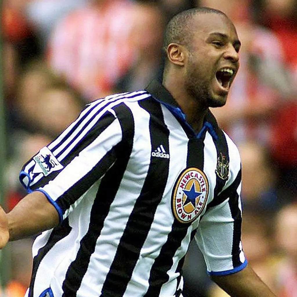 Newcastle United 1999-2000 Retro Home Short Sleeve Jersey Premier League Patch Personalized Rare