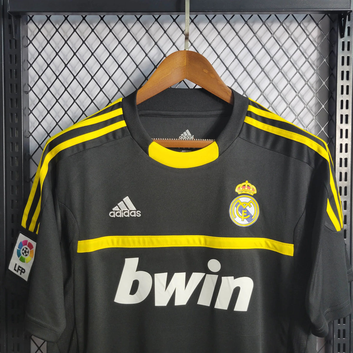 2011/12 Real Madrid Retro Goalkeeper Black Jersey La Liga Patch Personalized