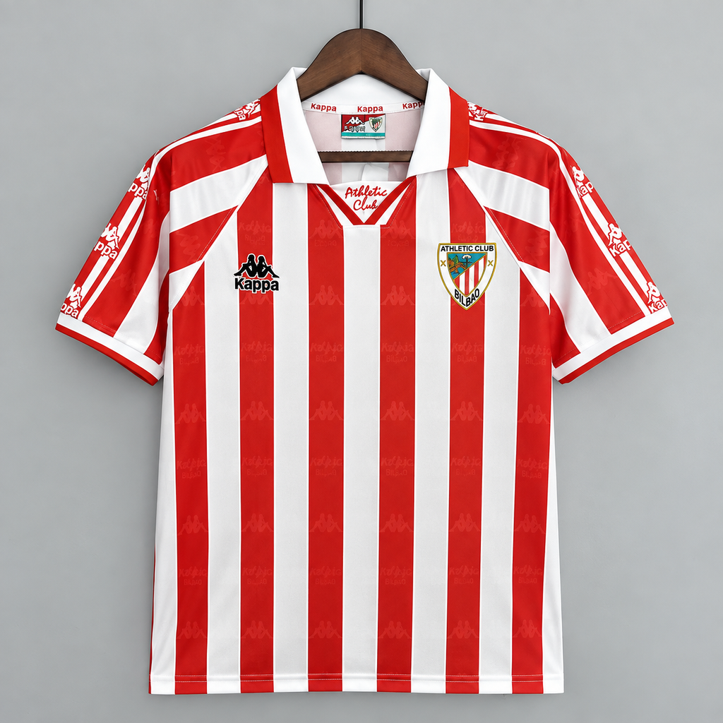 Retro Athletic Bilbao 1995-97 Home Jersey Short Sleeve