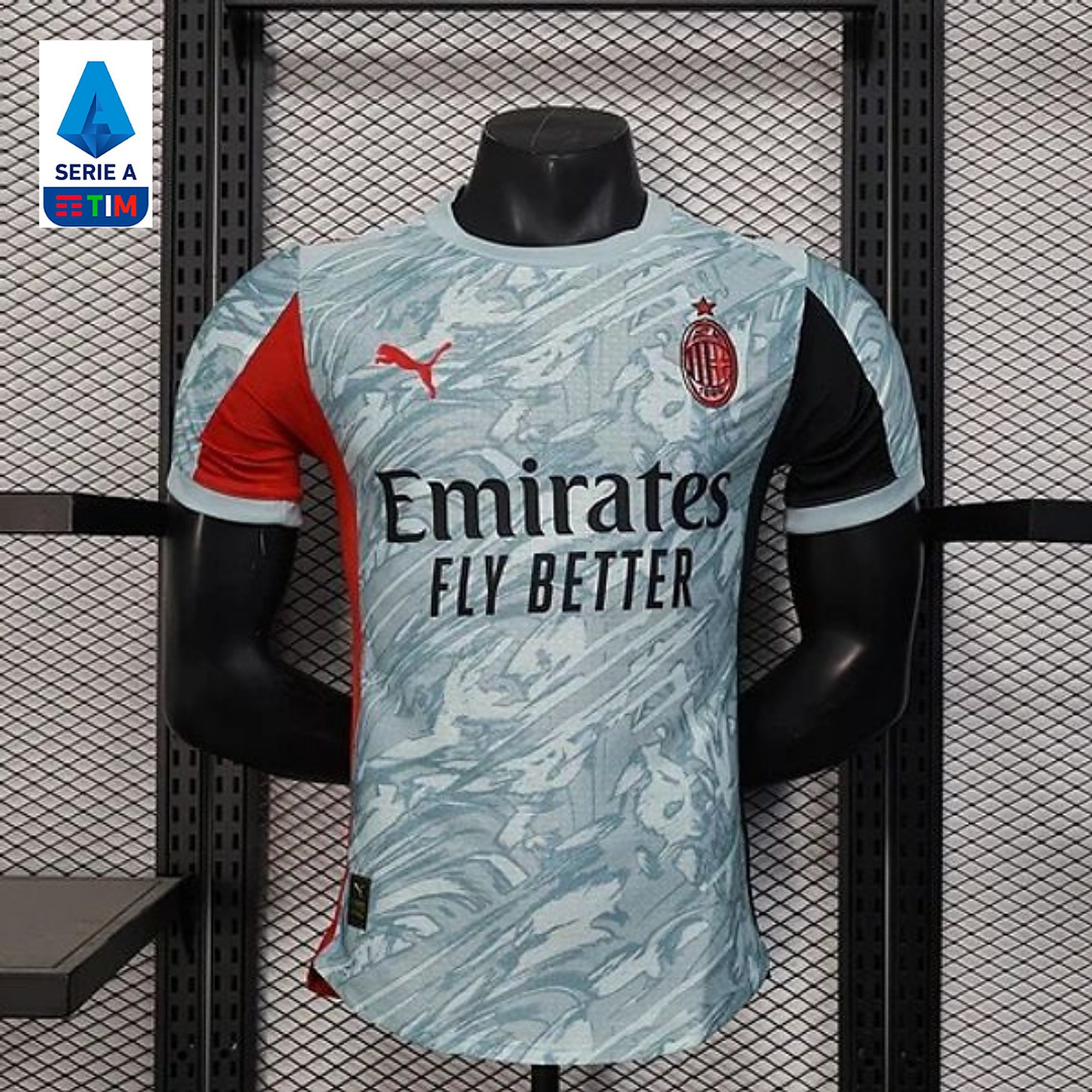 AC Milan 2025-26 Away Jersey Short Sleeve Custom