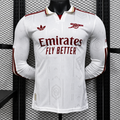Arsenal FC 2025-2026 Third Jersey | Custom Name & Number Men's Soccer Shirt - Long Sleeve Player Edition with Premier League & UEFA Patches