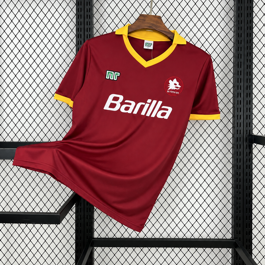 Retro AS Roma 1989-90 Third Away Jersey Short Sleeve