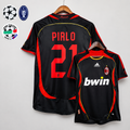 Retro AC Milan 2006-07 Away Jersey Short Sleeve #21 Pirlo