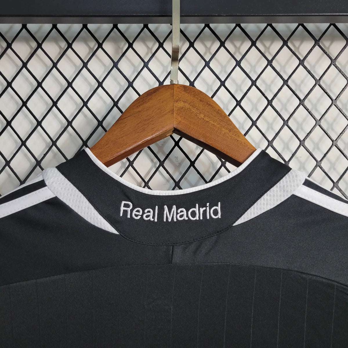 2006/07 Real Madrid Retro Away Black Jersey #23 Beckham UCL Personalized