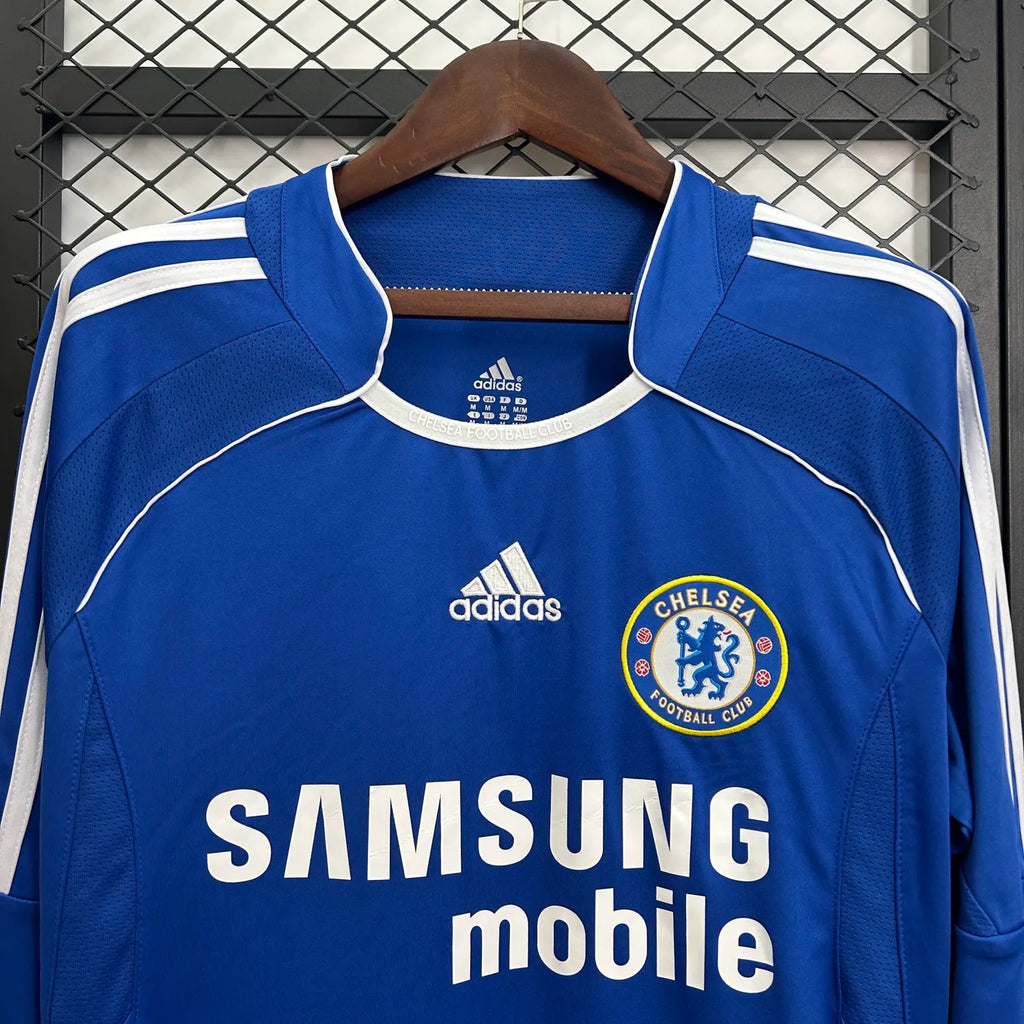 Chelsea FC 2006–2007 Retro Home Jersey – Long Sleeve