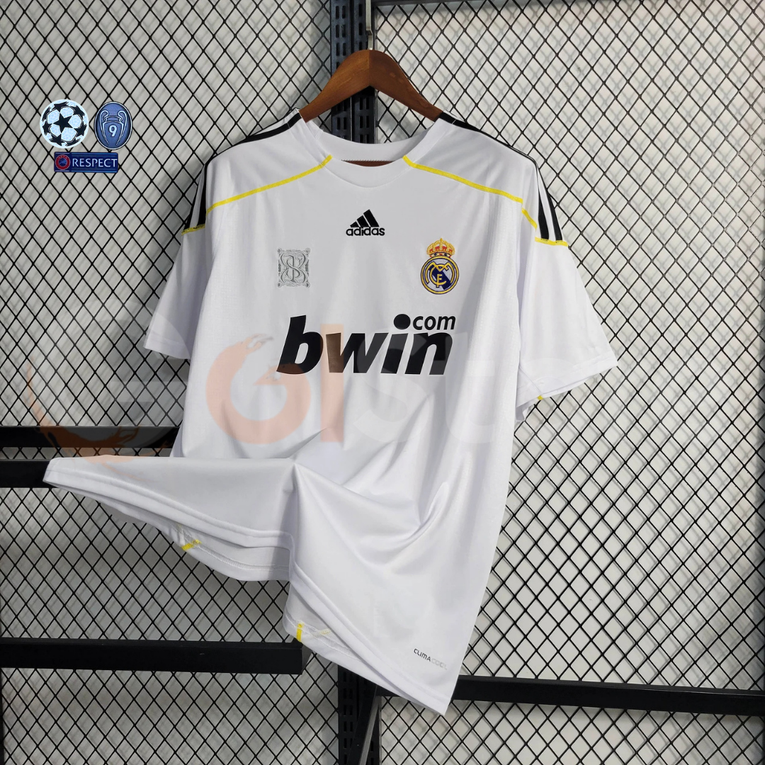 2009/10 Real Madrid Retro Home Jersey #8 Kaka UCL Personalized