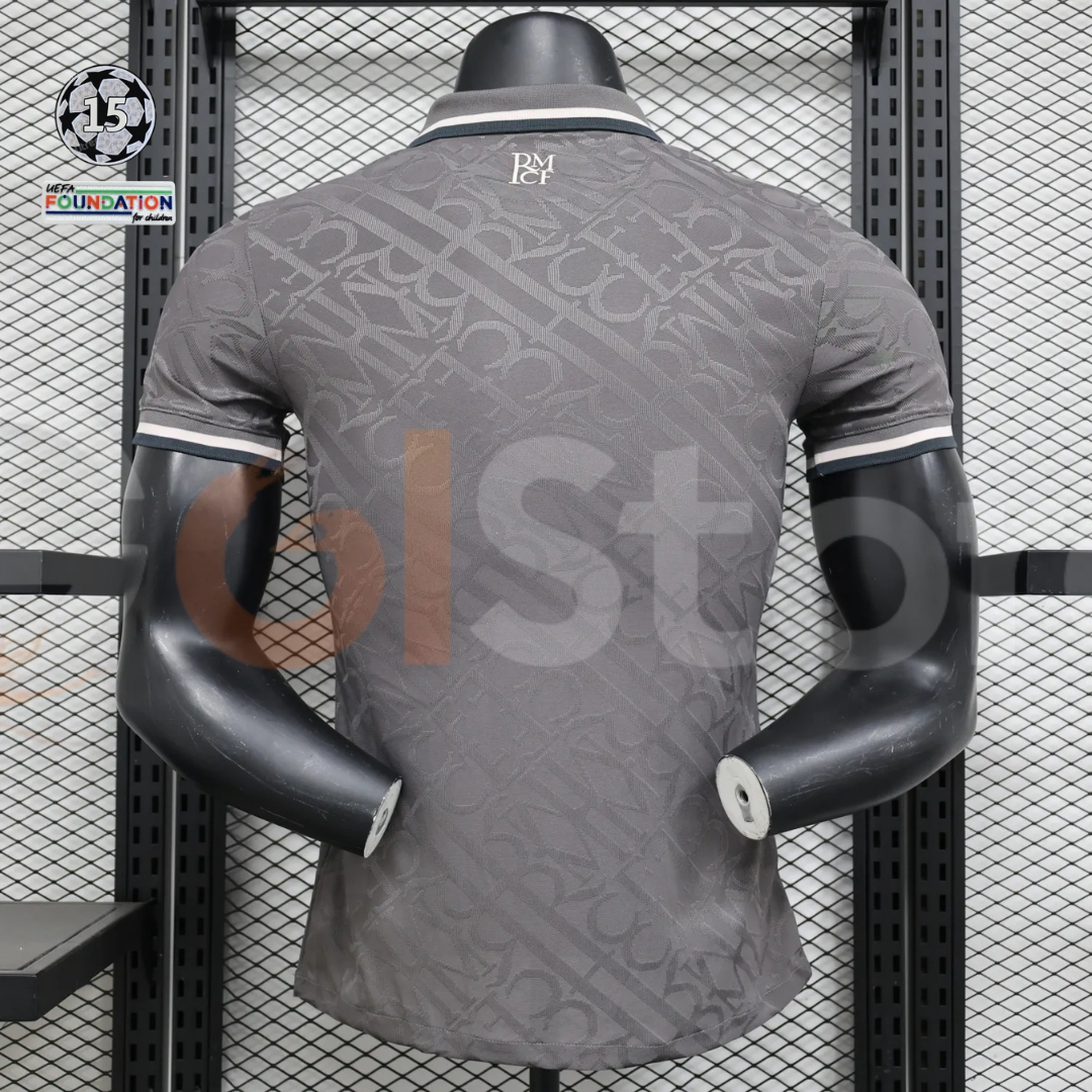 2024/25 Real Madrid Player Version Third Jersey UCL Patch Personalized
