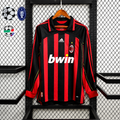 Retro AC Milan 2006-07 Home Jersey Long Sleeve Custom