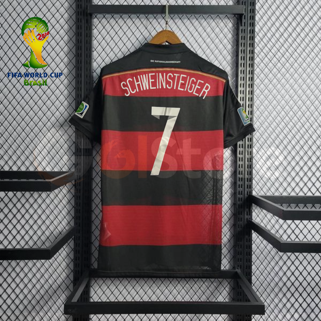 Germany 2014 Retro Away Jersey – Schweinsteiger #7