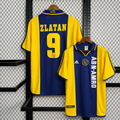 Retro Ajax 2000-01 Away Jersey Short Sleeve #9 Ibrahimovic