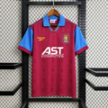 Retro Aston Villa 1995-97 Home Jersey Short Sleeve