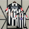 Juventus 2002-2003 Retro Home Short Sleeve Jersey #11 Nedved Personalized Rare UCL Final