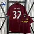 Manchester City 2012-2013 Retro Away Short Sleeve Jersey #32 Tevez Premier League Patch Personalized Rare