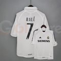 2005/06 Real Madrid Retro Home Jersey #7 Raul La Liga Personalized