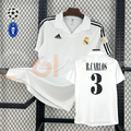 2002/03 Real Madrid Retro Home Jersey #3 Roberto Carlos UCL & La Liga Patch Personalized