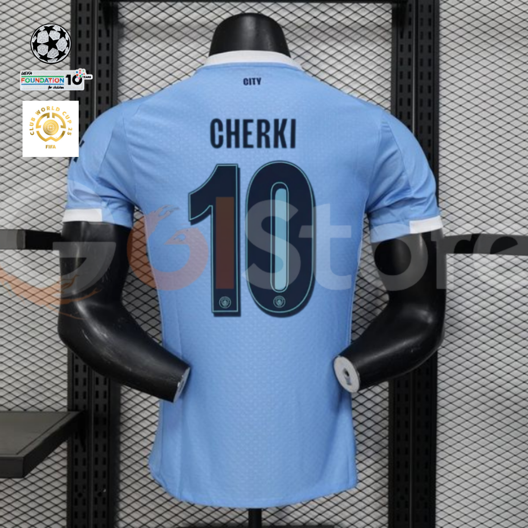 Manchester City 25-26 Home Pro Jersey Cherki #10