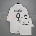 2005/06 Real Madrid Retro Home Jersey #9 Ronaldo La Liga Personalized