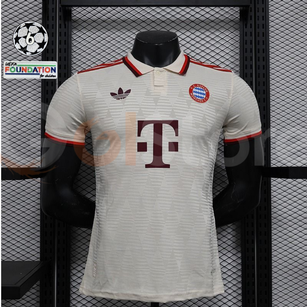 2024/25 Bayern Munich Third Away Jersey Player Version #42 Musiala UCL
