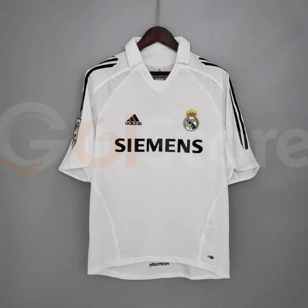 2005/06 Real Madrid Retro Home Jersey #23 Beckham La Liga Personalized