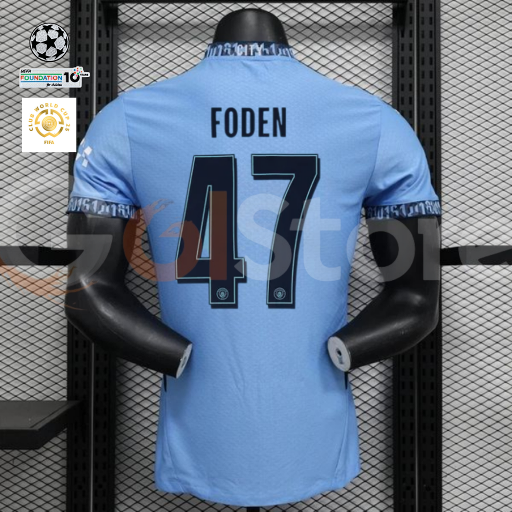 Manchester City 25-26 Home Pro Jersey Foden #47