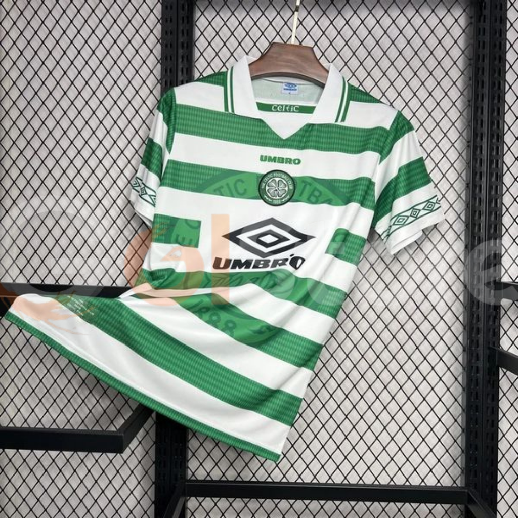 Celtic FC 1997-1999 Retro Home Jersey Personalized