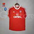 Bayern Munich 2000-2001 Retro Home Short Sleeve Jersey UCL Patch Personalized Rare Elber Effenberg Kahn