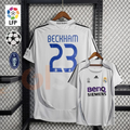 2006/07 Real Madrid Retro Home Jersey #23 Beckham LaLiga & UCL