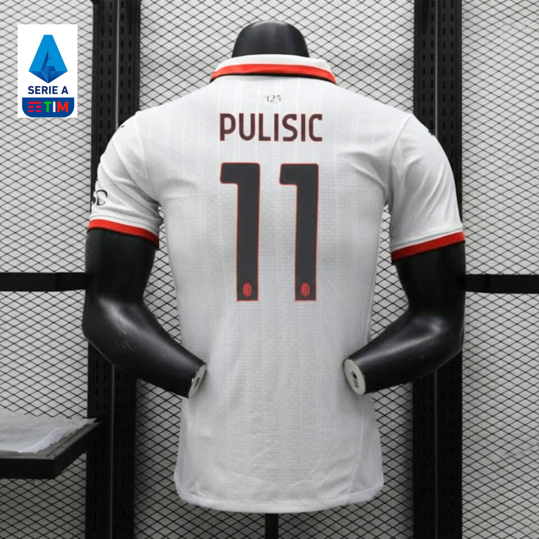 AC Milan 2024-25 Away Jersey Short Sleeve #11 Pulisic