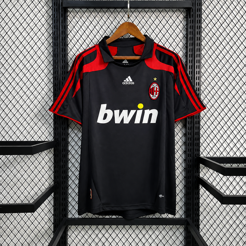 Retro AC Milan 2007-08 Away Third Jersey Short Sleeve