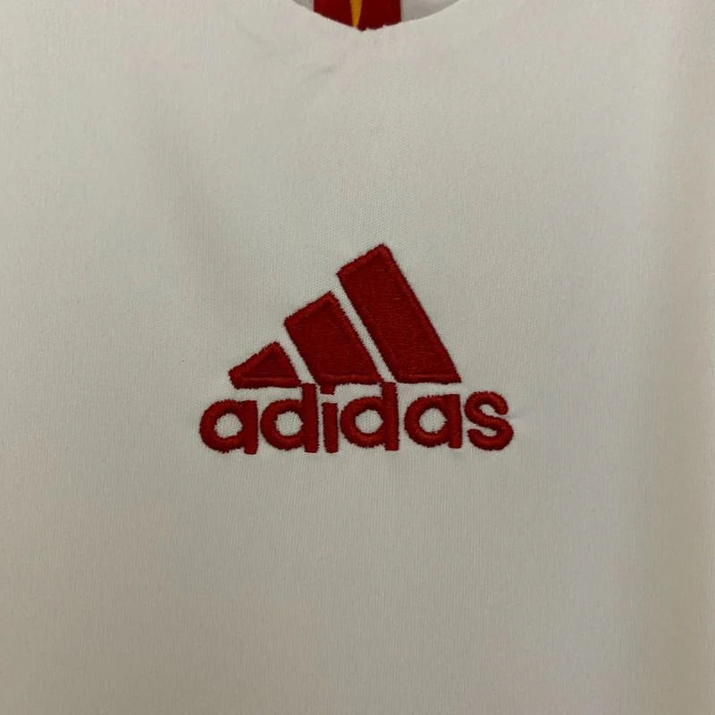 Spain 2011 Away Jersey – Alonso #14 White Retro