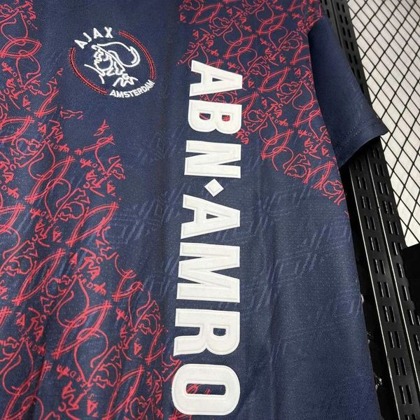 Retro Ajax 1994-95 Away Jersey Short Sleeve #10 Litmanen