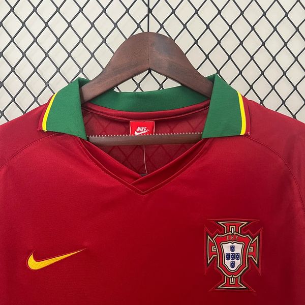 Portugal 1998 Retro Home Jersey