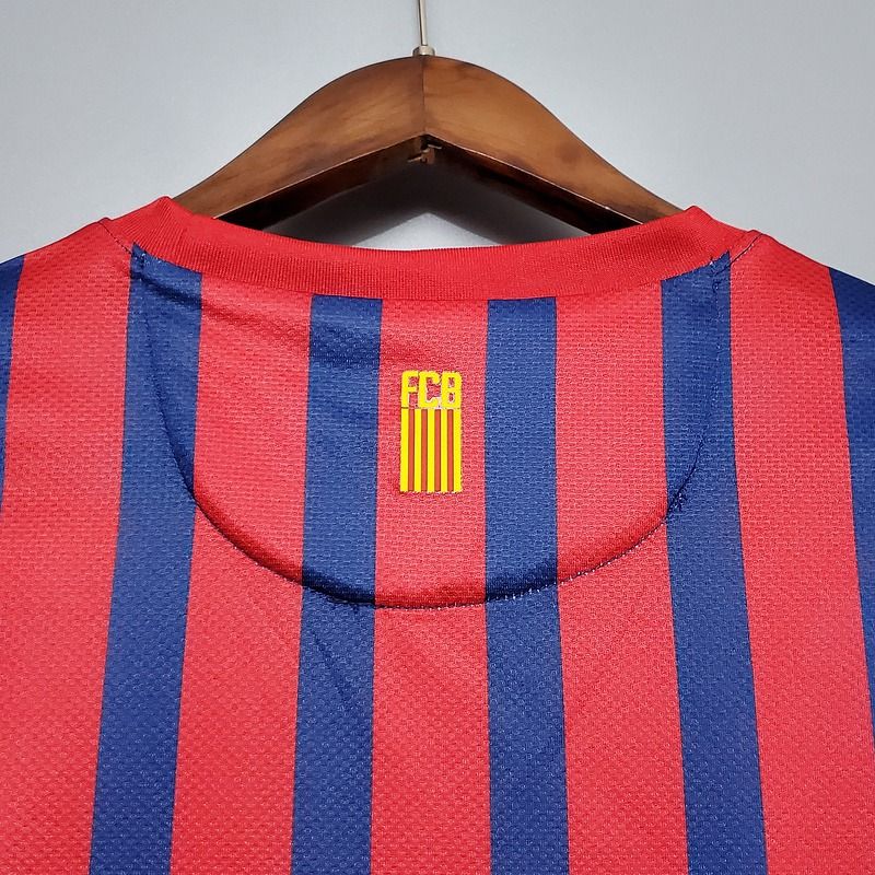 FC Barcelona 2011-12 Retro Home Jersey | Custom Name & Number | La Liga & UCL